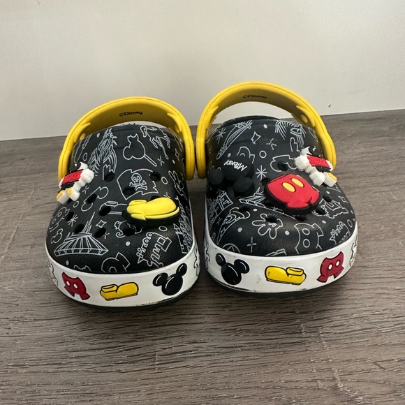 Disney Shoes Disney X Crocs Mickey Mouse Light Up Crocs Clogs Black